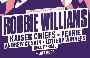 More Info for  Come Together Festival - Robbie Williams 