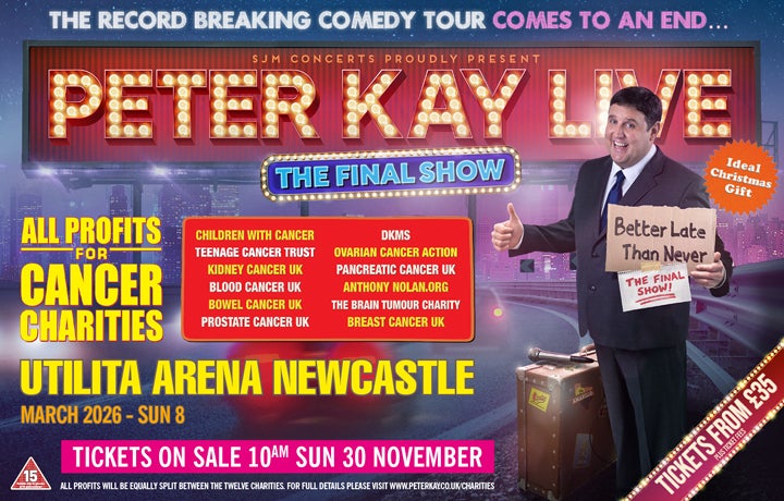 More Info for Peter Kay Live